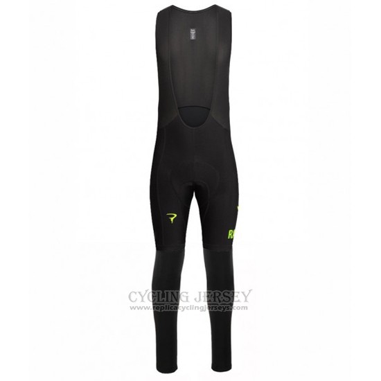 2016 Cycling Jersey Sky Green and Black Long Sleeve and Bib Tight